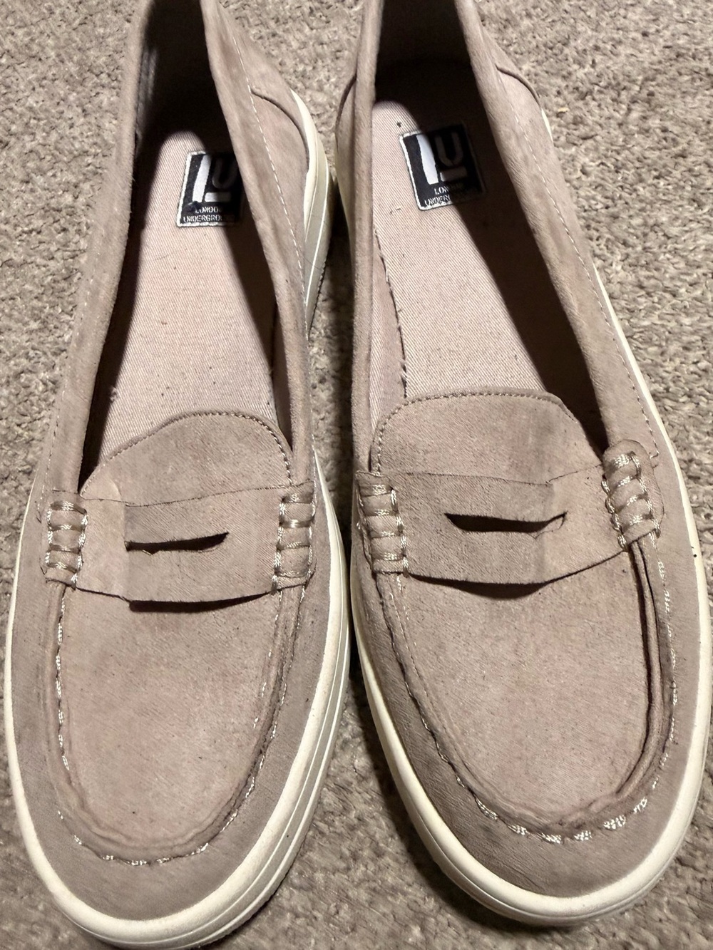 London Underground Bray Shoes Suede